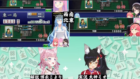 ホロライブポンコツ麻雀部