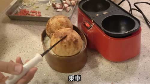 夫婦喧嘩 次の日 弁当 くそデカ たこ焼き ジャンボ 巨大 手作り