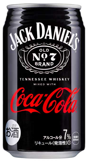 ジャックダニエル コカ・コーラ アルコール ウイスキー コーラ