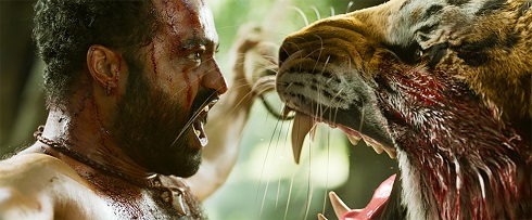 映画「RRR」劇中場面