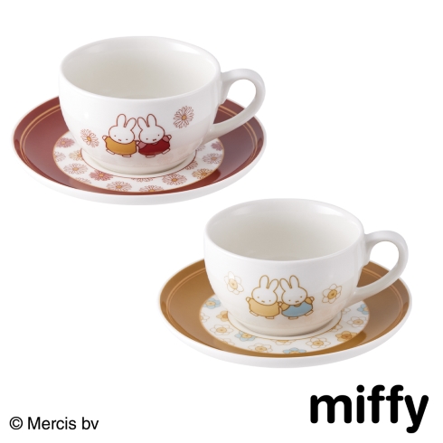 ミッフィーとゆったりカフェたいむ　「ティーカップ＆ソーサー」