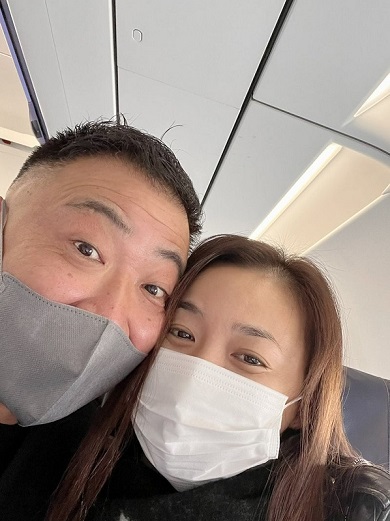 離婚報道の夫と2ショットを撮影した華原朋美