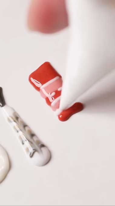 串カツ アイシングクッキー リアル メイキング 料理 工程