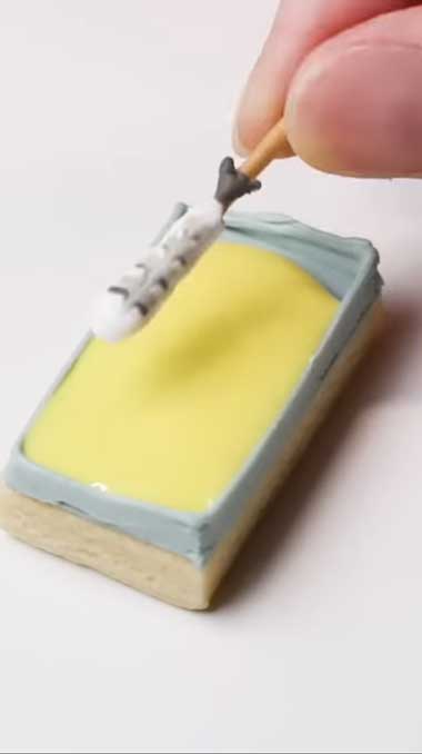 串カツ アイシングクッキー リアル メイキング 料理 工程