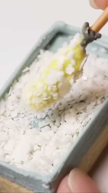 串カツ アイシングクッキー リアル メイキング 料理 工程