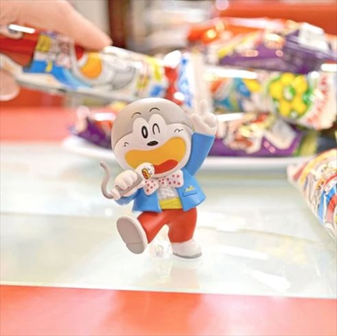 ガチャガチャ 駄菓子キャラクター マスコット 全4種セット