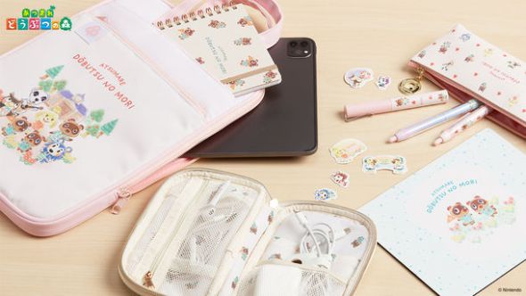 タブレットやB5ノートなどを入れるのに便利なタブレットケース2柄、ガジェットポーチ2柄など