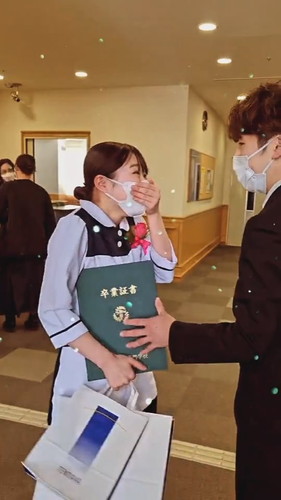 花束サプライズ