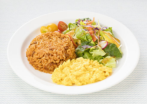 HOBOTAMA調理例・オムライス風プレート