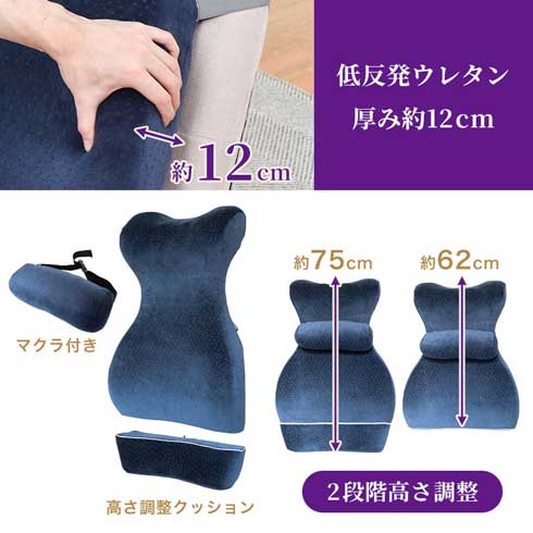 サンコー 極上後付けソファチェア UTATANE 背もたれ 取り付け