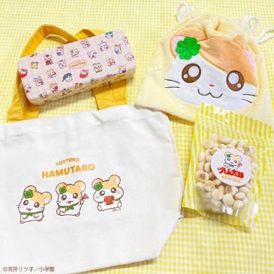 ふわふわ巾着、メガネケース、ミニトートバッグ