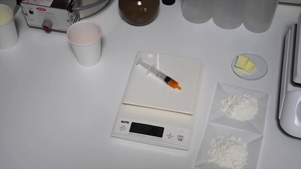 シリンジ 卵 黄身