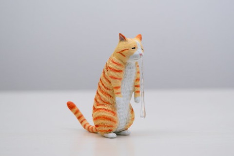 鼻水のびてる猫