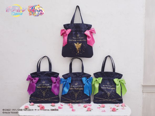 ダブルリボントートバッグ