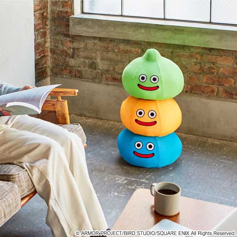 ドラゴンクエスト スライム ベス ライム ビーズクッション
