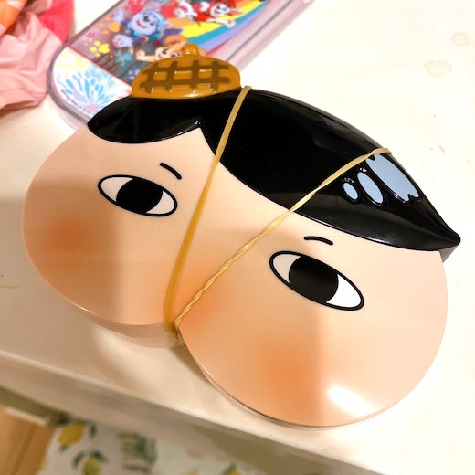 おしりたんてい 弁当箱 ゴム