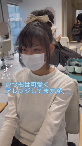 「人生初の美容室デビュー」