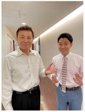 渡辺徹と長男・裕太の親子ショット