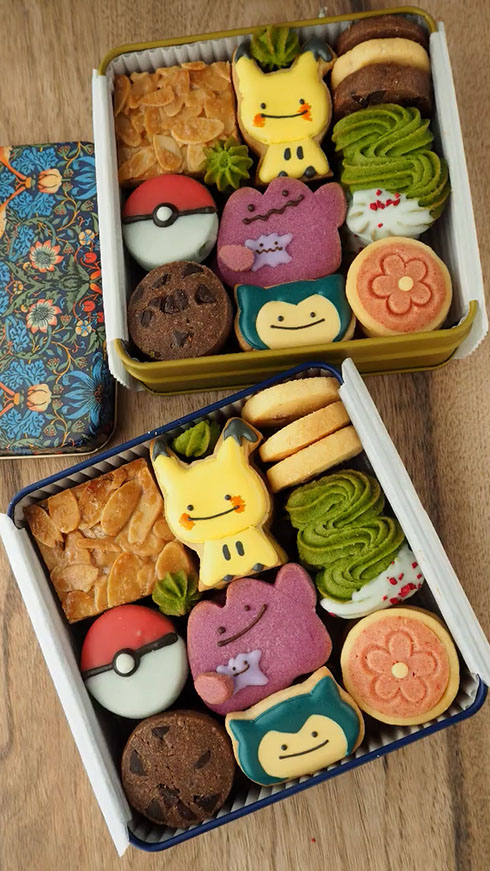 メタモンクッキー缶