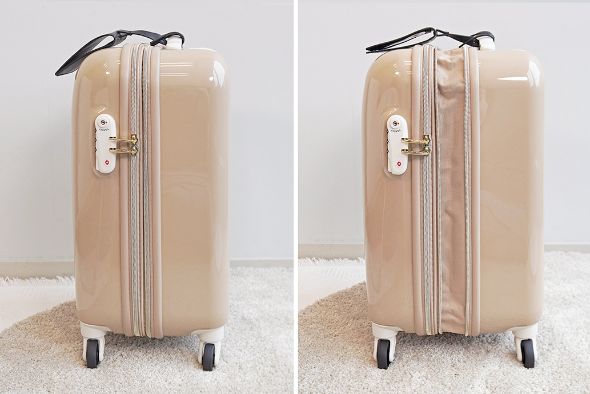 マチ幅を拡げられるエキスパンド機能を搭載