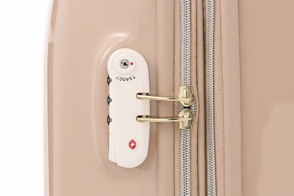 ダイヤルロック式、TSロック機能付きで安心