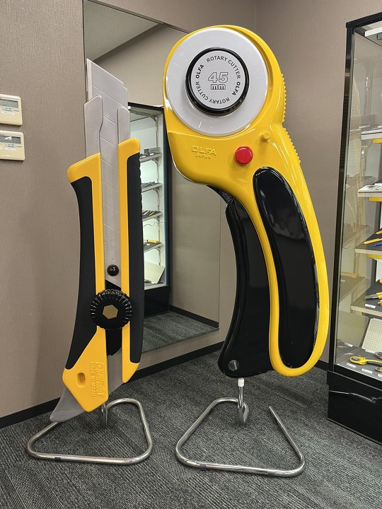 カッター オルファ 展示