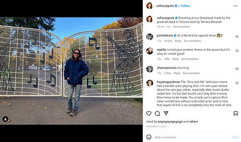 ロミーの母、ソフィア・コッポラ