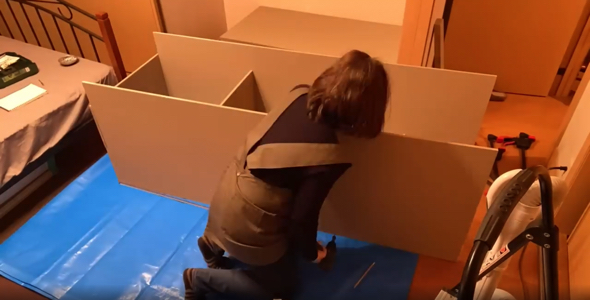 50代の主婦がクローゼットを1人でDIYリフォーム