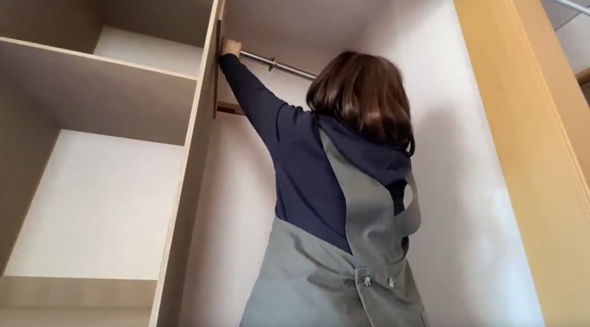 50代の主婦がクローゼットを1人でDIYリフォーム