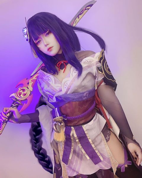 原神 雷電将軍 コスプレ 海外 インドネシア