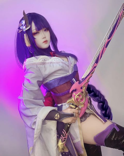 原神 雷電将軍 コスプレ 海外 インドネシア