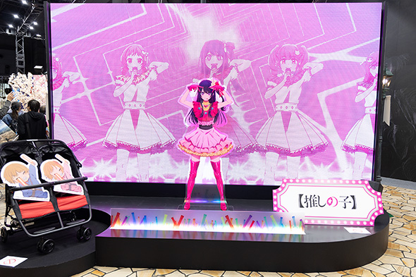 KADOKAWAブースでは「推しの子」アイの伝説ライブ