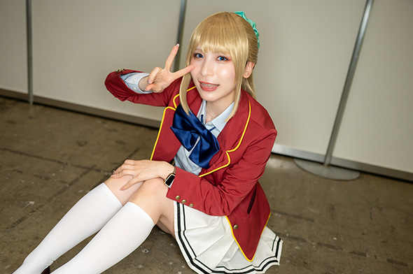 紗愛の「ようこそ実力至上主義の教室へ」軽井沢恵