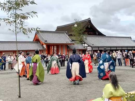 京都御所 蹴鞠 激しい 難しい 雅