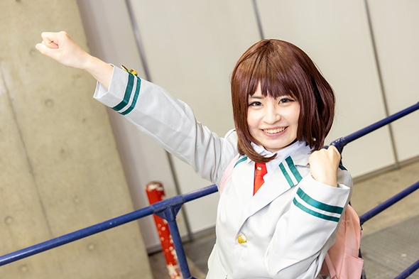 たかせあやなの「僕のヒーローアカデミア」麗日お茶子