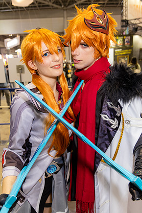 クロウと愛玲の「原神」タルタリア