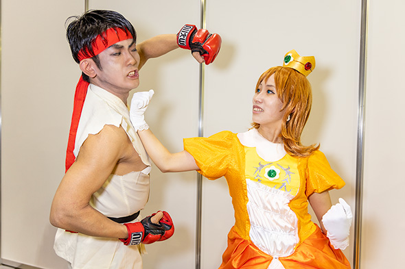 桜庭仁とアクアマリンの「大乱闘スマッシュブラザーズ SPECIAL」リュウ＆デイジー