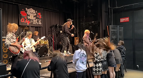 ビジュアル系バンド「0.1gの誤算」