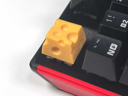 上海問屋 キーボード キーキャップ 肉まん 餃子 エメンタールチーズ