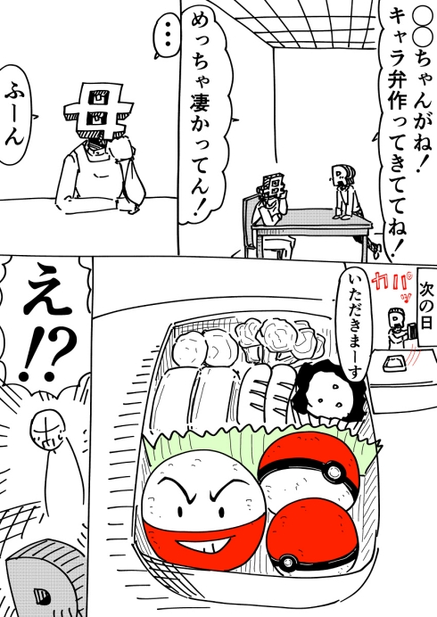キャラ弁 母親