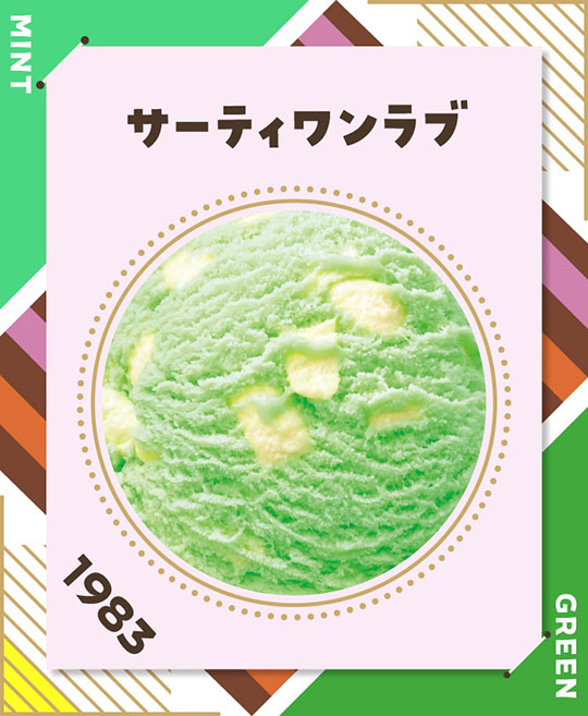 サーティワン　アイスクリーム　31　フレーバー総選挙　ポッピングシャワー