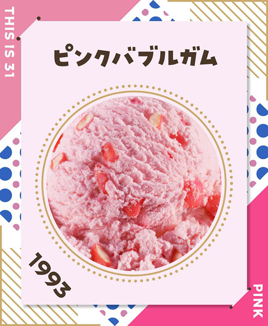 サーティワン　アイスクリーム　31　フレーバー総選挙　ポッピングシャワー