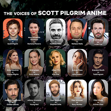 Netflixアニメシリーズ「SCOTT PILGRIM」