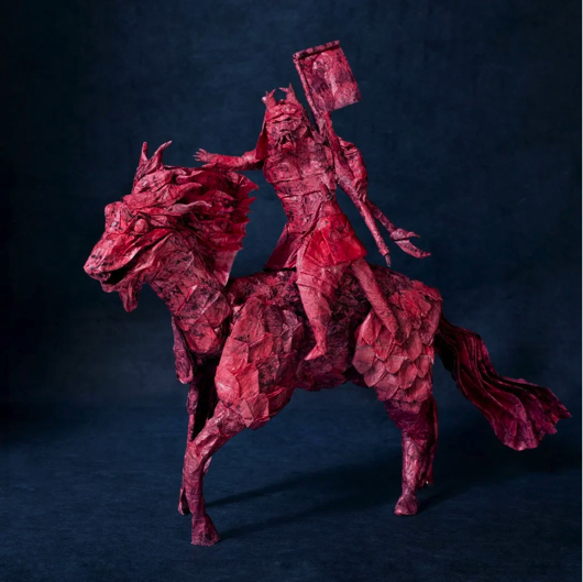 彫刻のような折り紙