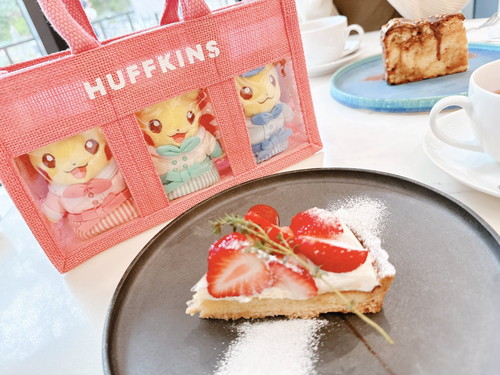 ハフキンスの窓付きトート