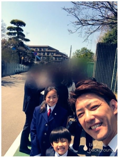 金子昇と子ども