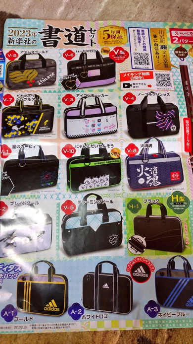 スパイラルドラゴンの習字セットを選んだ息子の理由が強かった