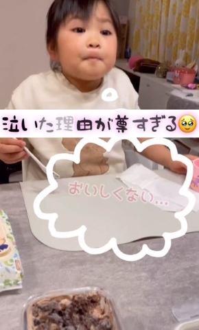 娘がママの手作りアイスを食べて泣いた理由