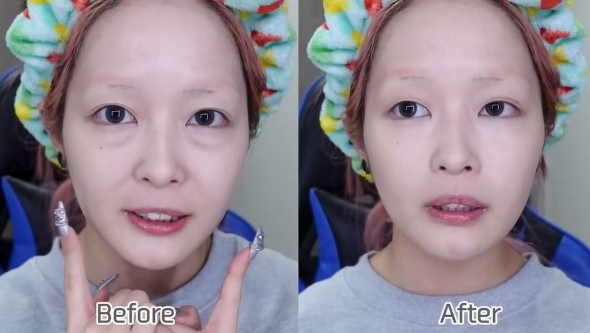 コンシーラーでクマとほうれい線がきれいに消えた