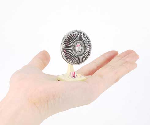 東芝扇風機 カプセルトイ 昭和 レトロ ミニチュア フィギュア